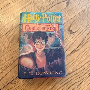 Harry Potter and the Goblet of Fire 1st American Edition Hardcover JK Rowling